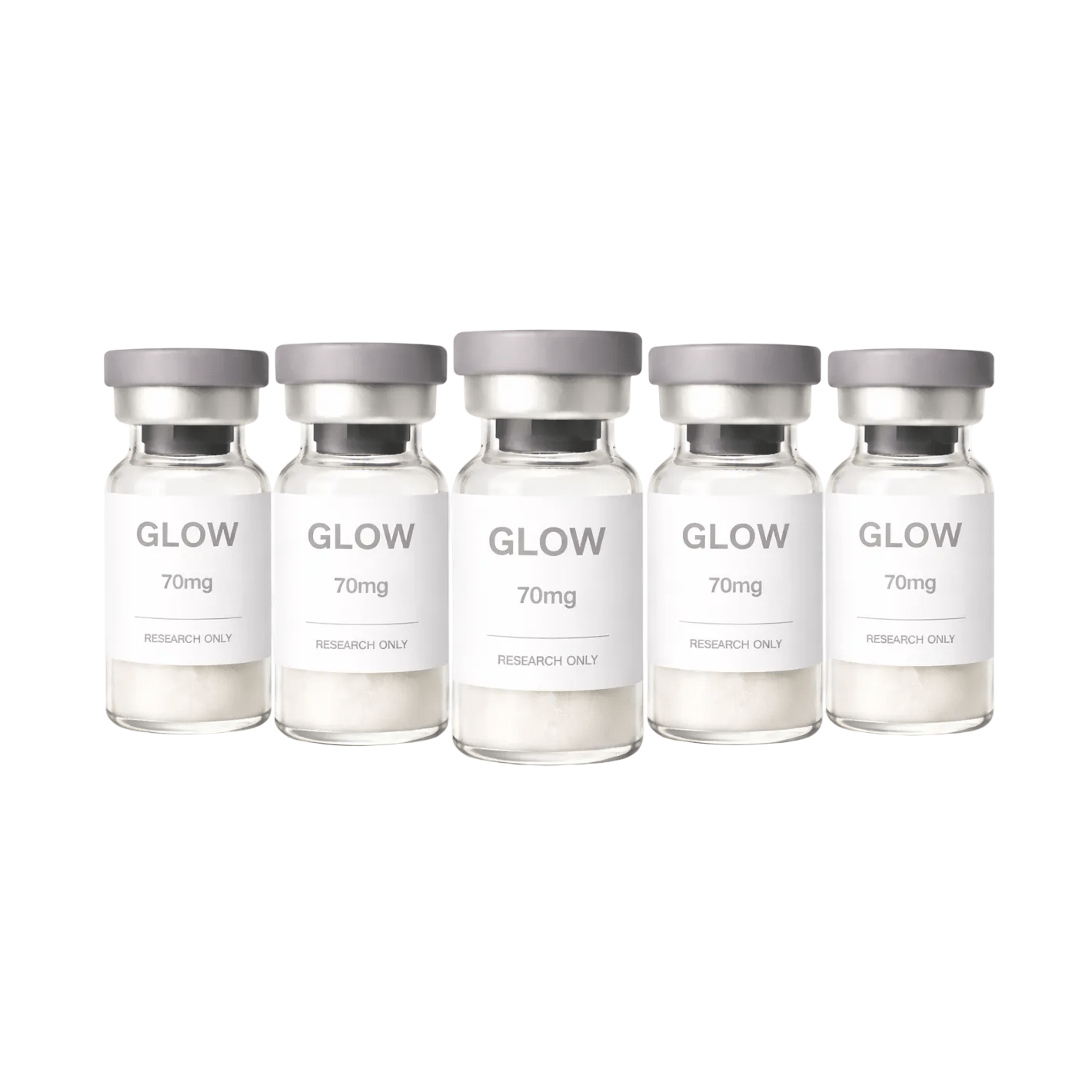 Glow 70mg Bundle/5 vials